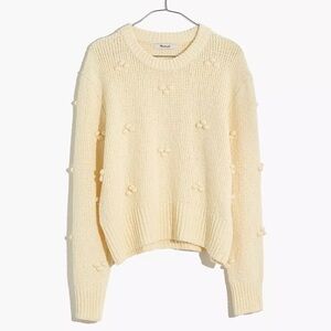 Madewell Dotted Bobble Pullover Sweater size XS